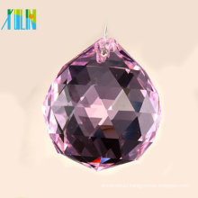 40mm high quality faceted crystal balls for light